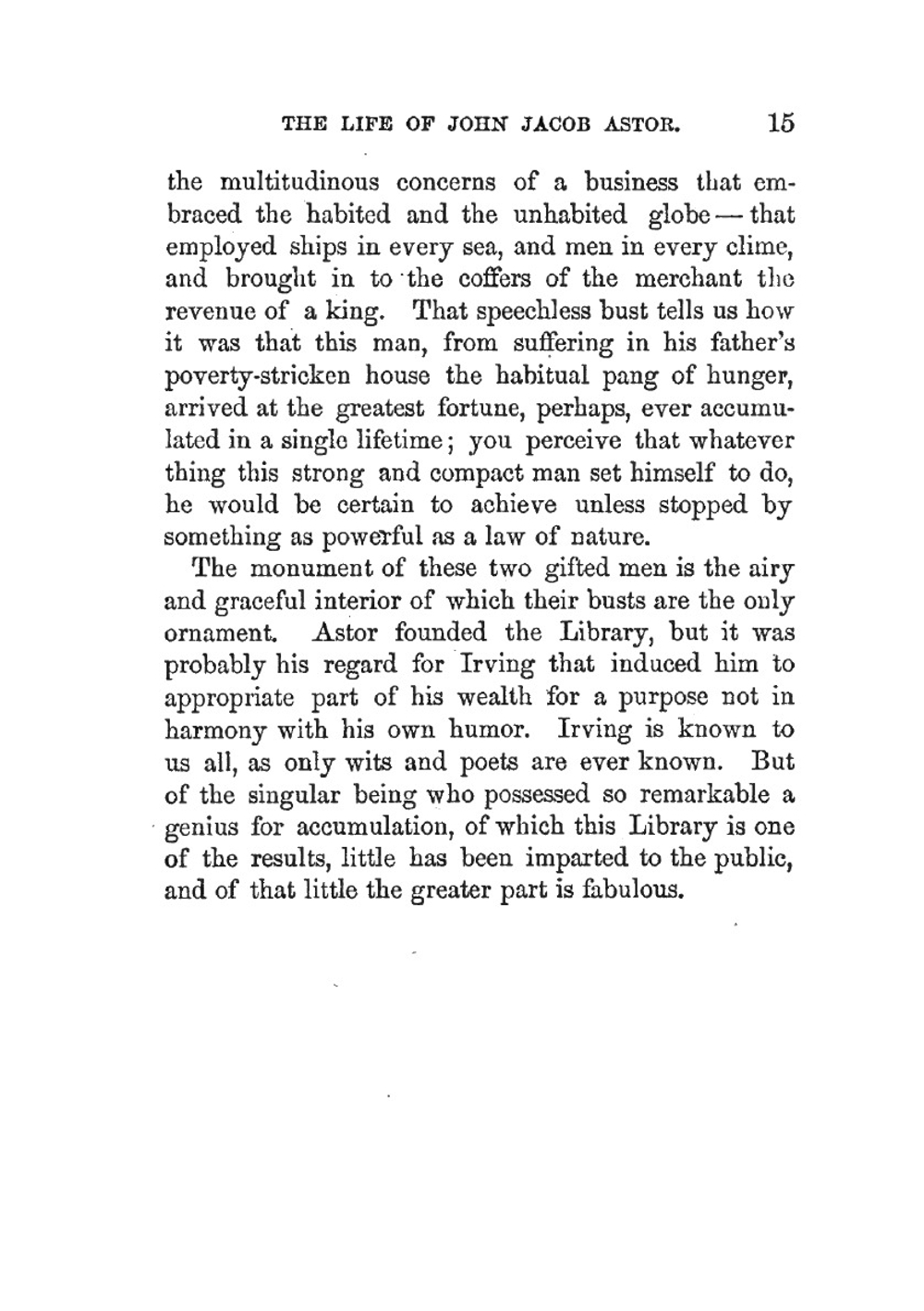 Life of John Jacob Astor. To Which is Appended a Copy of his Last Will | James Parton