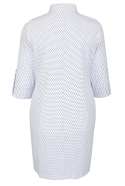 Рубашка 1976ЛП, Синий горох #176СГа091976ЛП