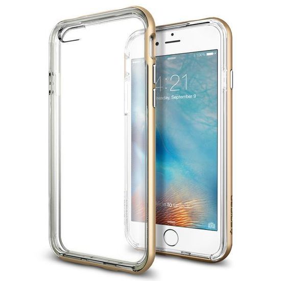 Spigen SGP Case Neo Hybrid EX for iPhone 6 / 6S Champagne Gold SGP11624