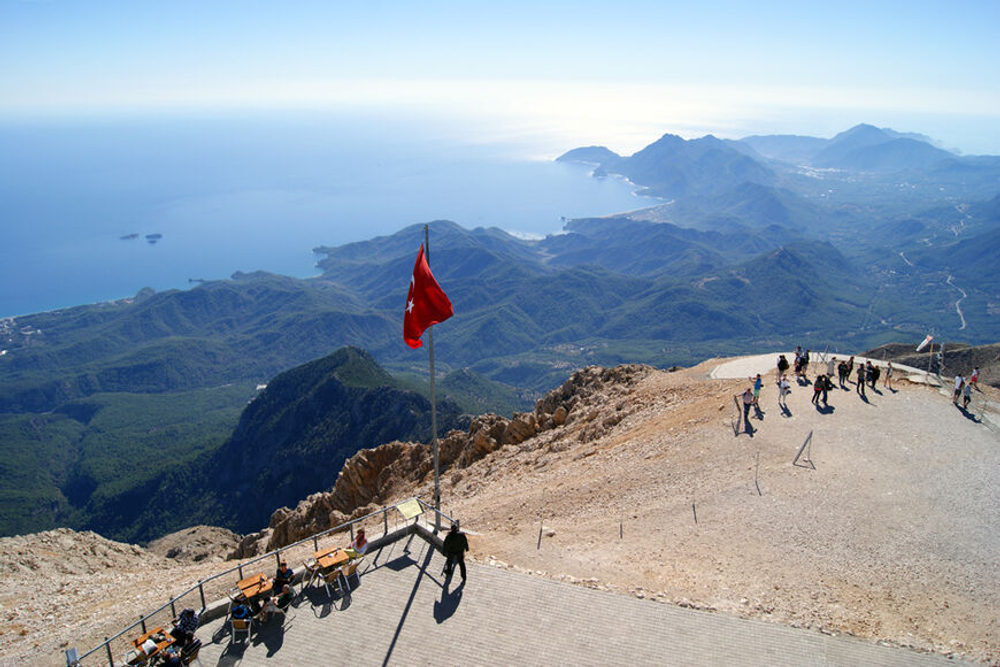 Канатная дорога «Olympos Teleferik» на горе Тахталы