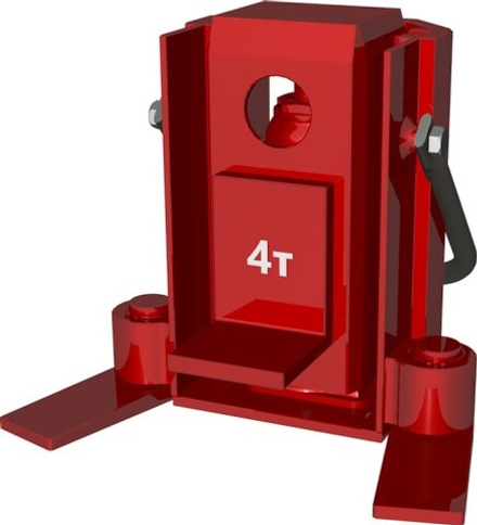 Домкрат зацепной СОРОКИН 3.304 (2/4 т)