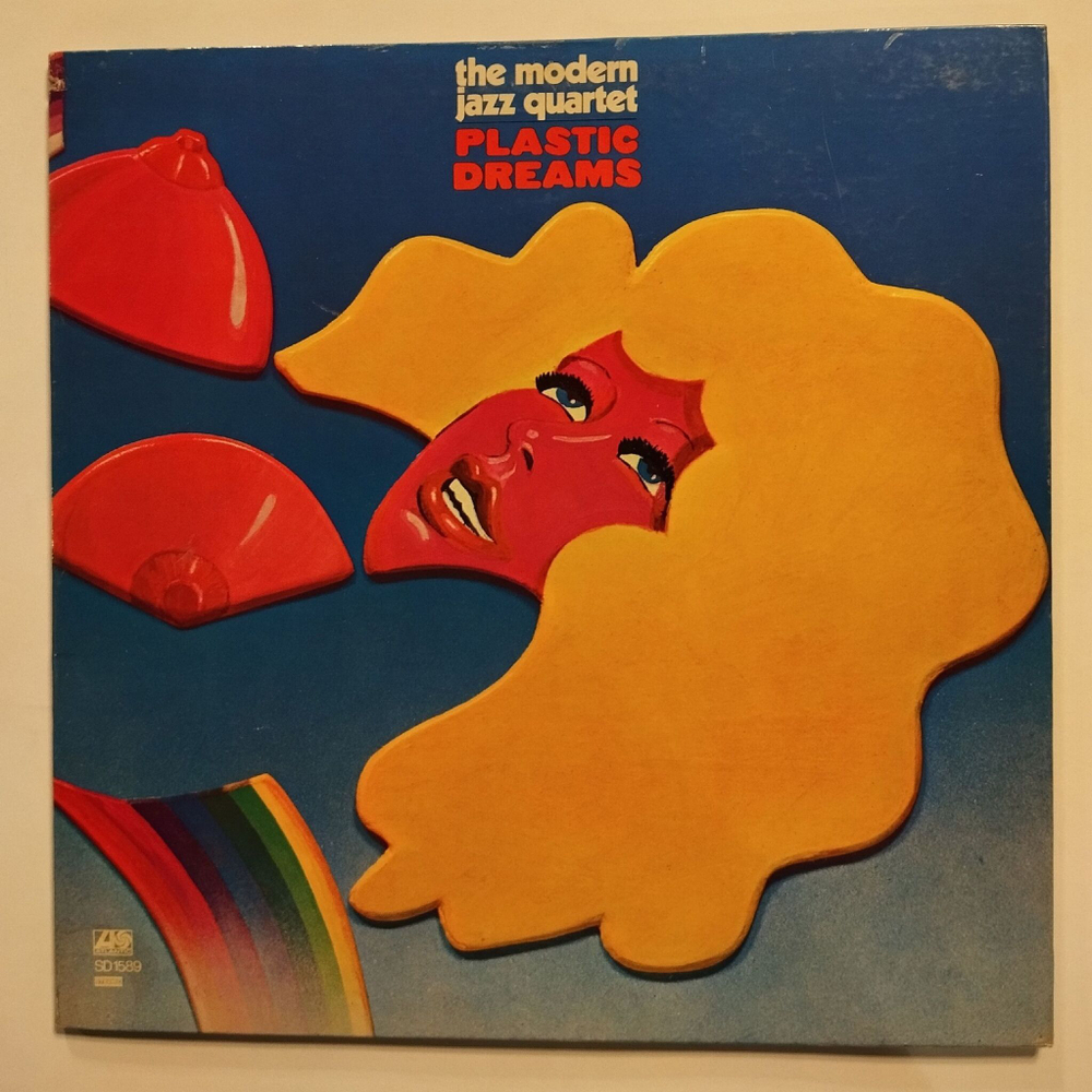 Винтажная виниловая пластинка LP The Modern Jazz Quartet Plastic Dreams (USA 1971)