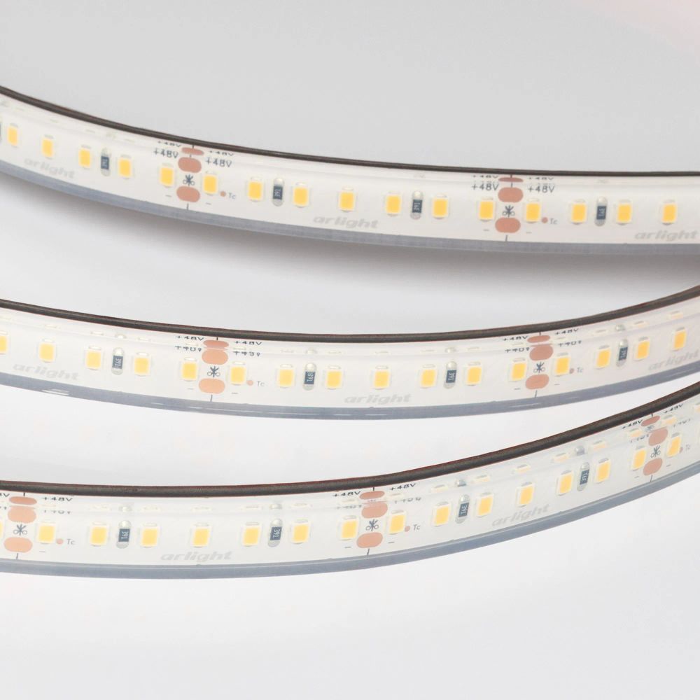 Светодиодная лента герметичная RTW-PFS-A140-12mm 48V Day5000 (12 W/m, IP68, 20m) (Arlight, -) 057299