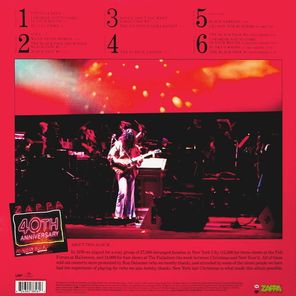 Frank Zappa / Zappa In New York (40th Anniversary Edition)(3LP)