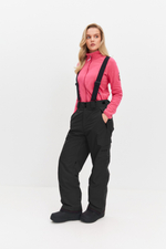 Брюки горнолыжные утепленные (черные)