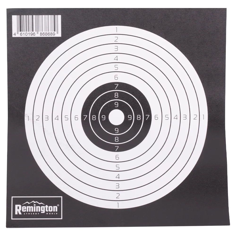 Мишень ч/б 14х14 см