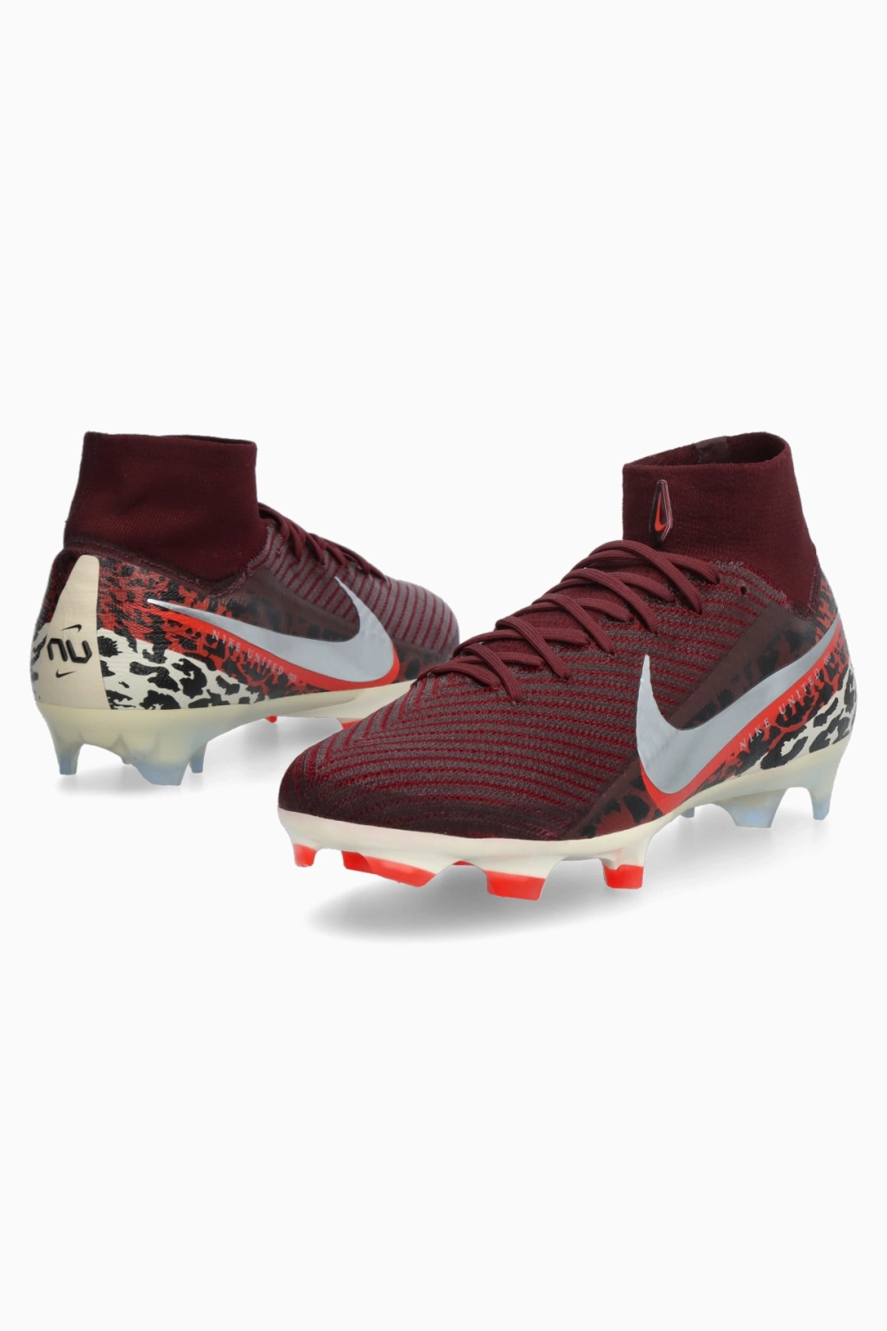Бутсы Nike Zoom Mercurial Superfly 10 Elite FG - бордовый