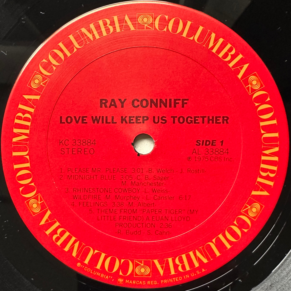 Ray Conniff - Love Will Keep Us Together (США 1975г.)