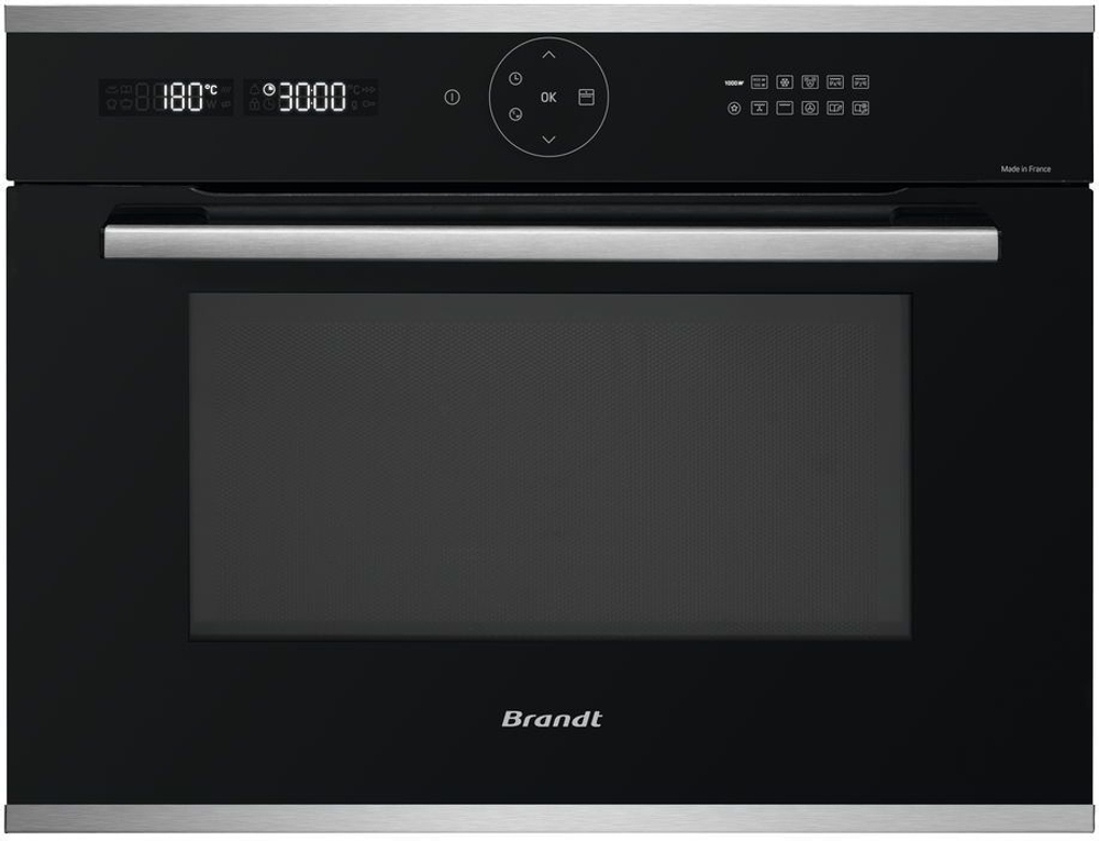 Встраиваемая комбинированная микроволновая печь BRANDT BKC7153LX