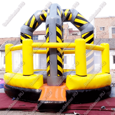 Коммерческий надувной батут "Разрушающий шар"