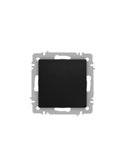 Выключатель 1-кл. СП Accent 6-101-05 10А IP20 250В AL/CU антрацит Intro Б0063458