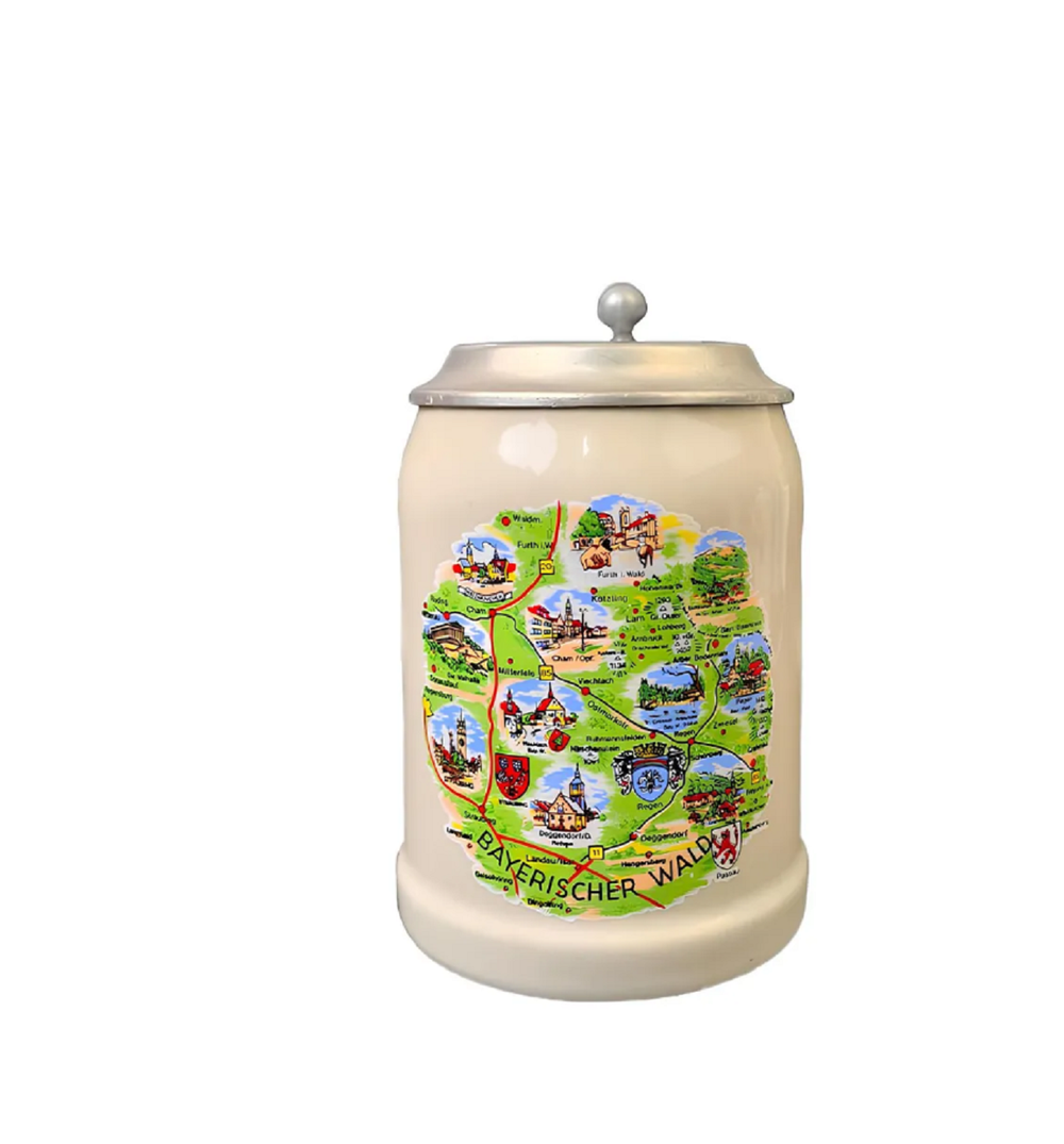 Кружка пивная "Баварский лес" Германия
