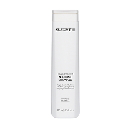 RBT Шампунь Увлажняющий и восстанавливающий для домашнего ухода N.4 HOME SHAMPOO" 250 мл.