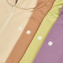 Zip-Up Hoodie LOGO Macchiato