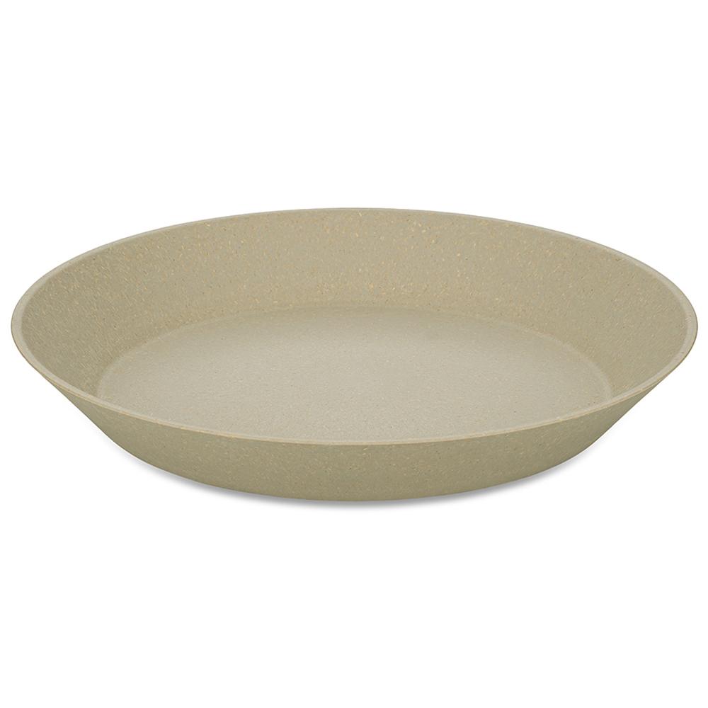 Набор тарелок connect, organic, D24 см, 4 шт, песочный