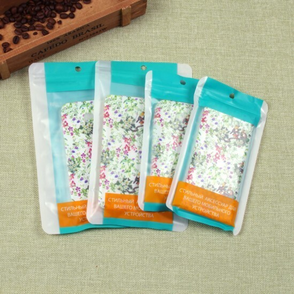 Силиконовый чехол с цветами для Samsung Galaxy A7 (2017), 009612