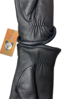 Регал.Кожа оленя.Набивная шерсть.СЕНСОРНЫЕ.Перчатки.Мужские.10 шт в упаковке.