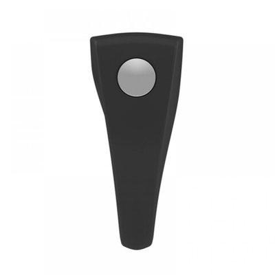 Черное эрекционное кольцо на пенис OVO с вибрацией (Цвет: черный)