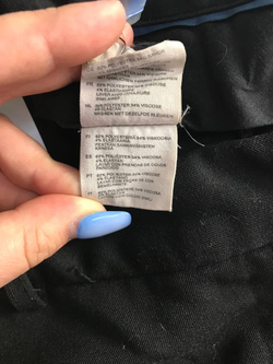 Брюки H&M практичные, маркировка 38, визуально 46 размер