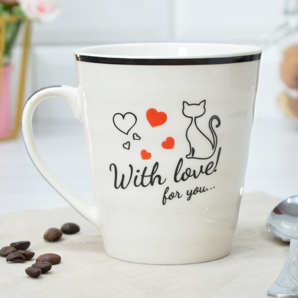 Кружка 350мл Котики микс