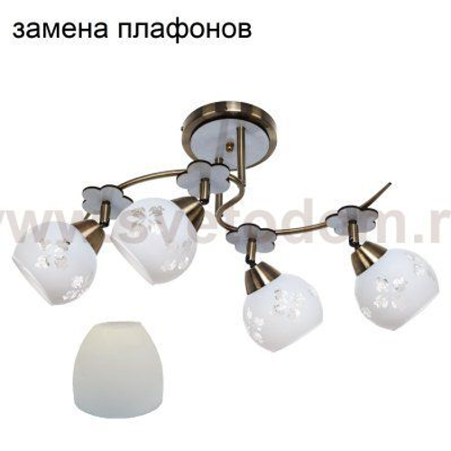 1781LM/4 Светильник потолочный ЭК