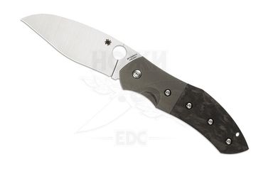 Складной нож Spyderco Myrtle C194CFTIP c клинком из стали CPM-S30V, рукоять титан