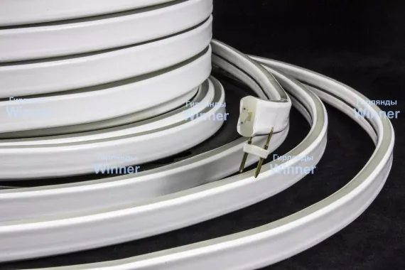 Гибкий Неон двухсторонний 7*15 мм., красные LED лампы 120 шт на 1 м, бухта 50 м, Winner (052.50.15.120R)