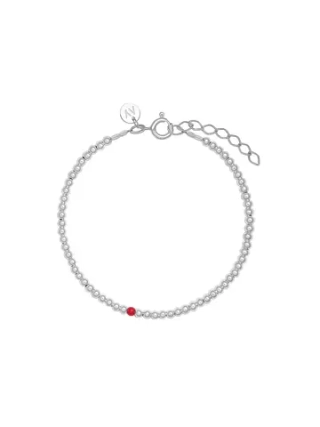 Браслет Basic mini red