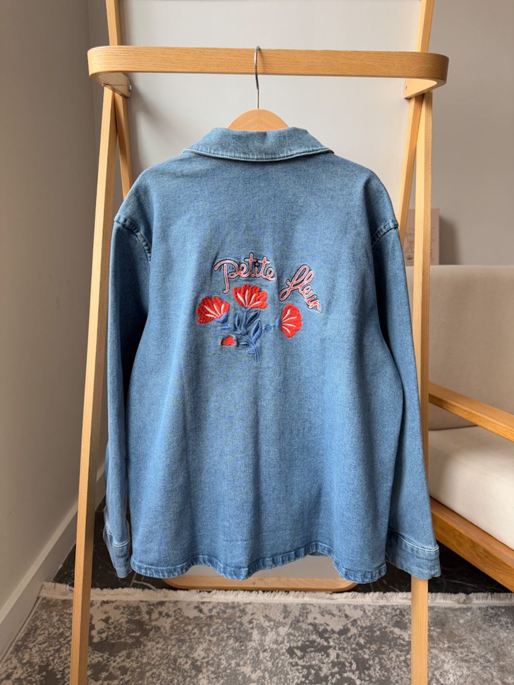 Джинсовая куртка-рубашка Sergent Major, 146