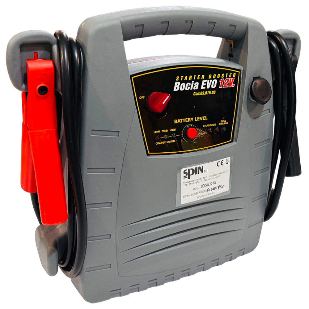 BOCIA EVO 12V - портативный бустер, пусковой ток 2000 А, 12 В, 22 А*ч