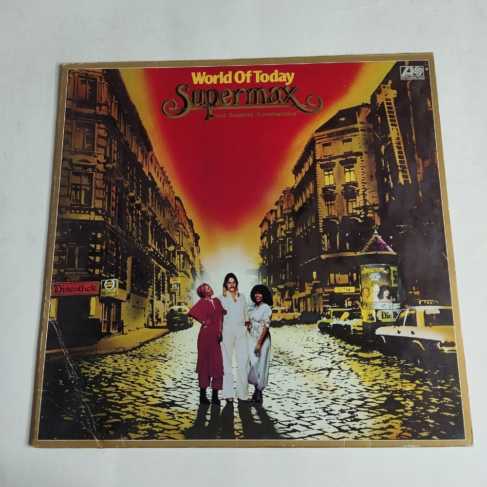 Винтажная виниловая пластинка LP Supermax World Of Today (Germany 1977)