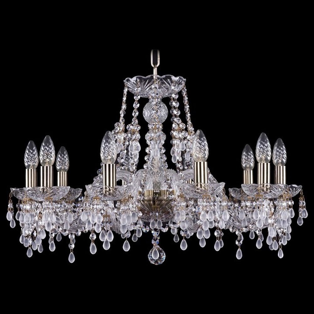 Подвесная люстра Bohemia Ivele Crystal 1410 1410/10/240/Pa/V0300