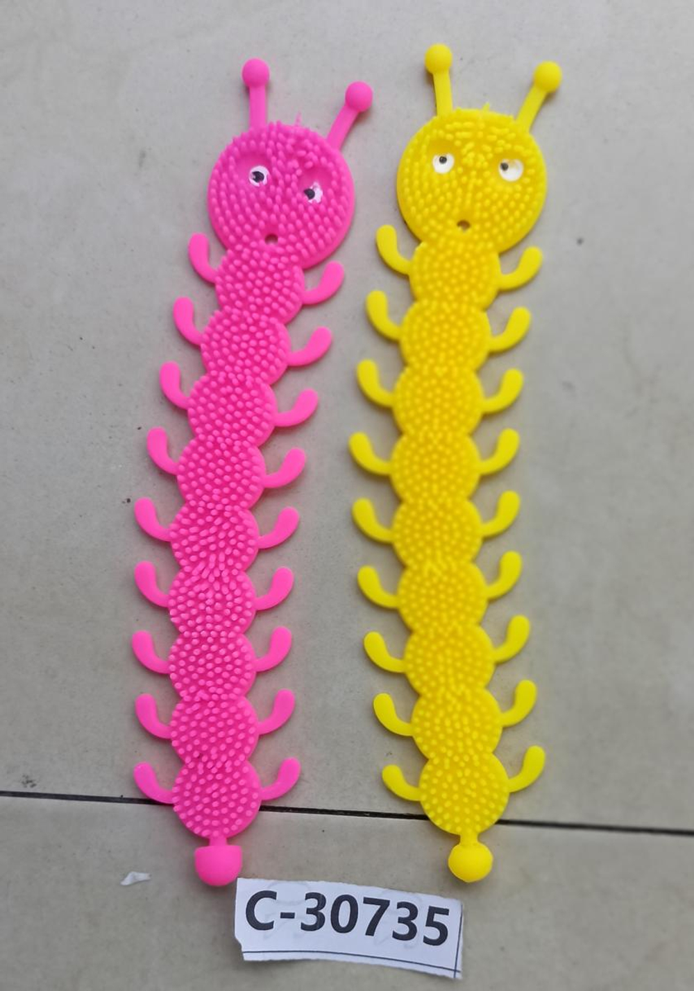 Тянучка Гусеница 20 см, с-30735