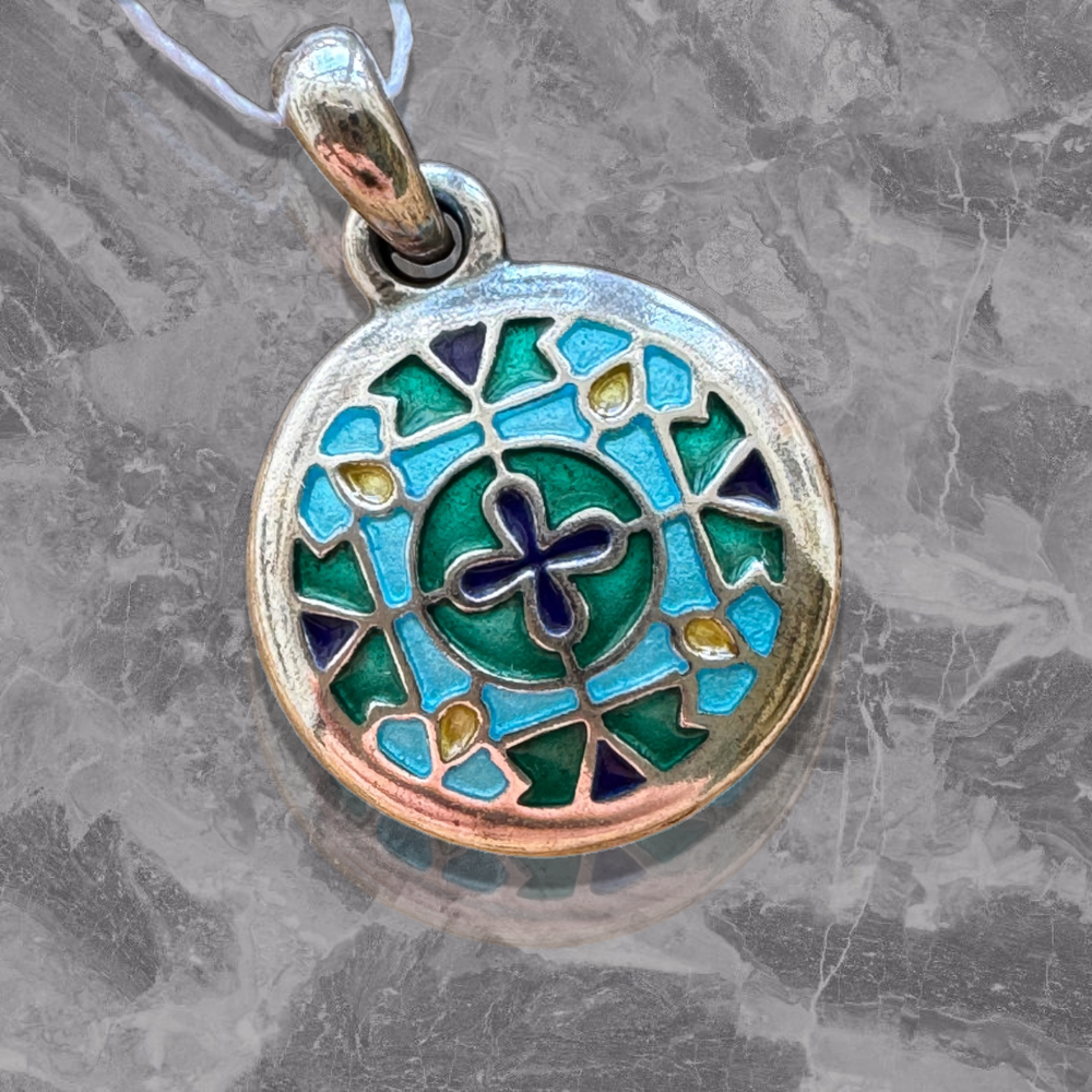 Подвеска «Ольгин Крест» эмаль