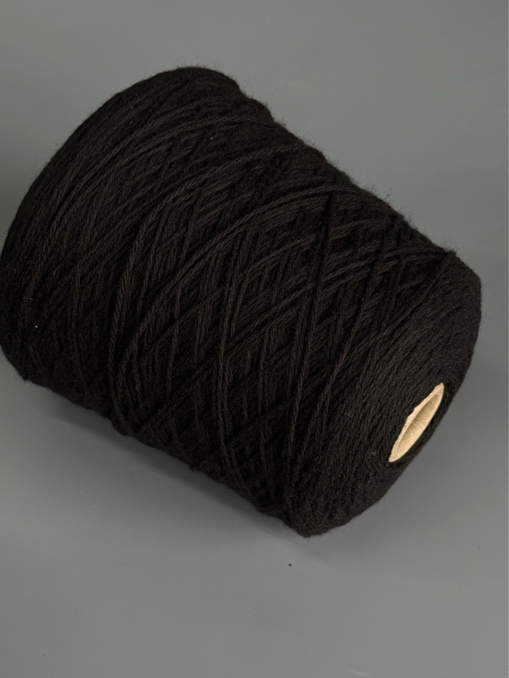 Пряжа Loro Piana FALKLAND 3/90 (100% мериносовая шерсть), 300м/100гр, черный