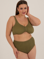 Топ купальника фисташковый