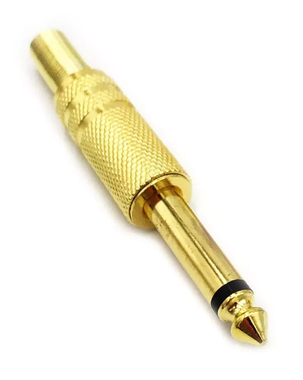 R Connector Позолоченный Моно 6,35 мм разъём Jack. (1 шт.)