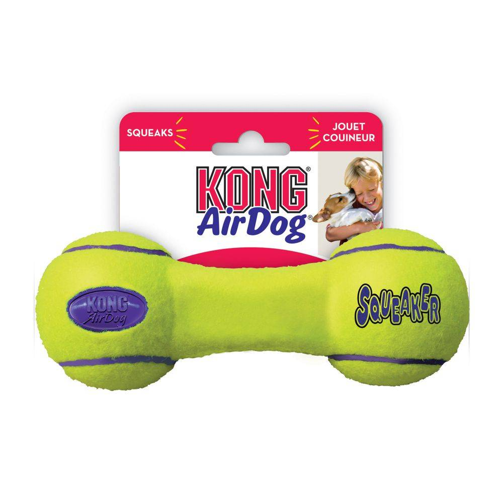 Игрушка для собак Kong Air Гантель средняя 18см