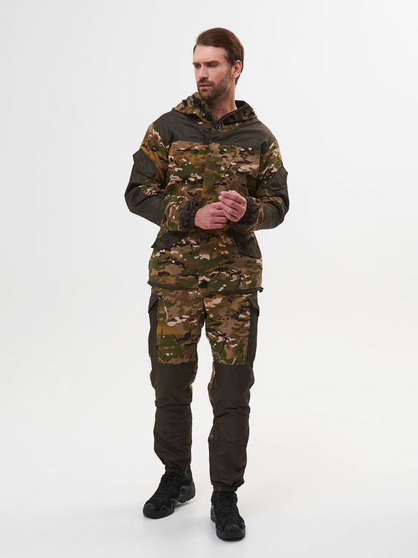 Костюм демисезонный Горка-3 Сombo ткань Смесовая Рип-Стоп/Cat's Eye цвет Мультикам/Хаки