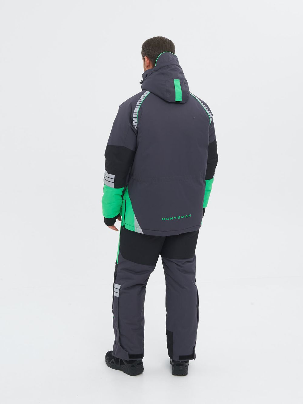 Костюм зимний Yakutia ткань Galaxy Breathable цвет Тёмно-серый