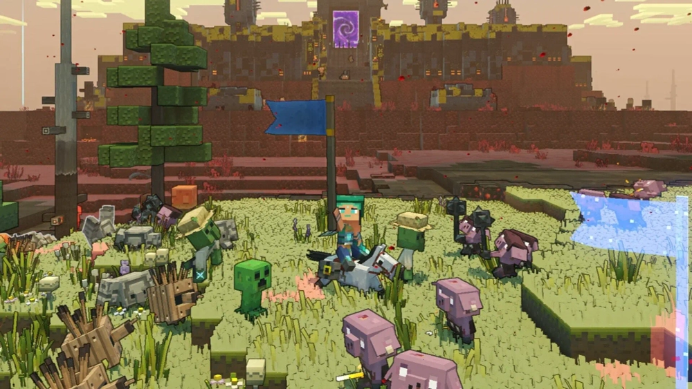 Игра Minecraft Legends (PS5, полностью на русском)