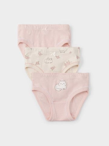 набор трусы/ уп  для девочки  К 1978-3уп/св.лосось,св.жемчуг,котики в цветах