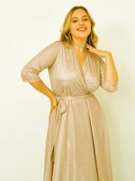 Платье элегантное вечернее Шикарный блестящий наряд