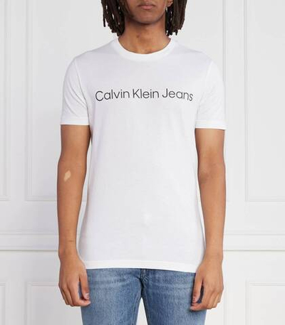 Футболка CALVIN KLEIN JEANS - белый(J30J322552)