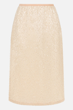 Юбка-миди с вышивкой