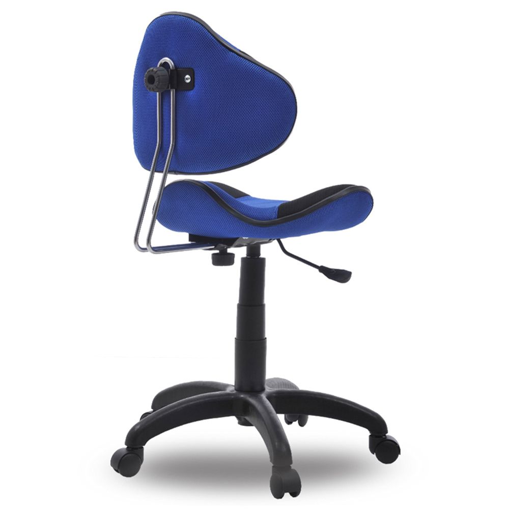 Кресло детское Фабрикант Джерси, ткань TW, черн/синий № 9/№11г/п 140, PL 600