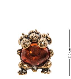 Народные промыслы AM-2756 Фигурка «Змей Горыныч» (латунь, янтарь)