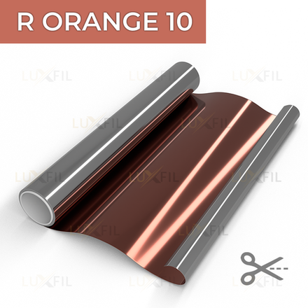 Пленка зеркальная R ORANGE 10 LUXFIL,на отрез (ширина рулона 1,524 м.)