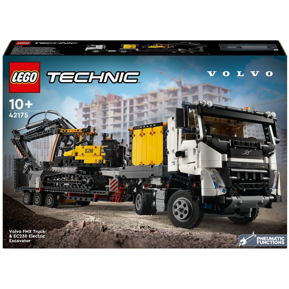 LEGO Technic - Грузовик Volvo FMX и электрический экскаватор EC230 42175 / артикул   42175  / GTIN 5702017584096