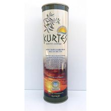KURTES масло оливковое Extra virgin, жестяная банка 250мл